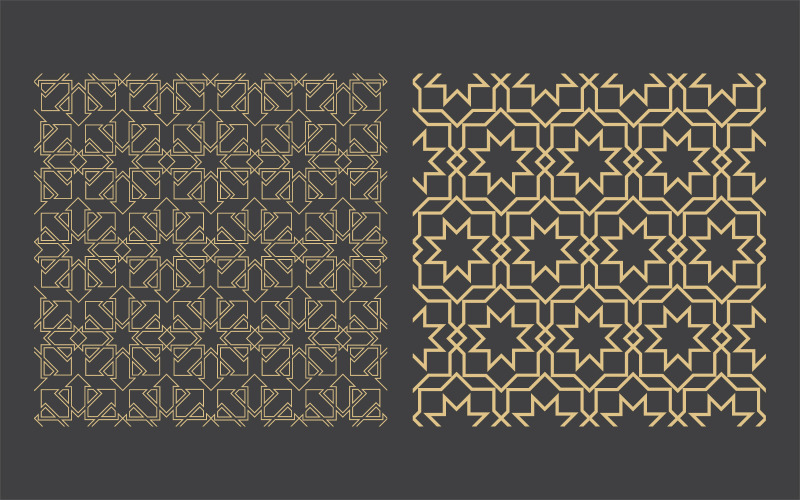 Arabiska ornament. Mönster, bakgrunder och tapeter för din design. Textilprydnad v.4