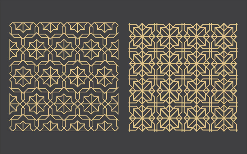 Ornements arabes. Motifs, fonds d'écran et fonds d'écran pour votre design. Ornement textile v.6