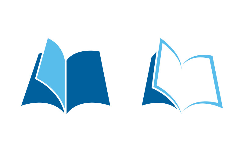 Boek Onderwijs concept Sjabloon vector pictogram illustratie ontwerp v.21