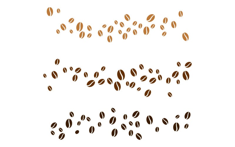 Kaffe te café Logo illustration Mall vektor ikon design v.2