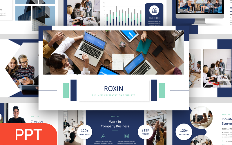Roxin - Business PowerPoint Presentation Template