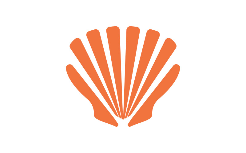 Shell сильна концепція логотипу ілюстрація дизайн шаблон v.12