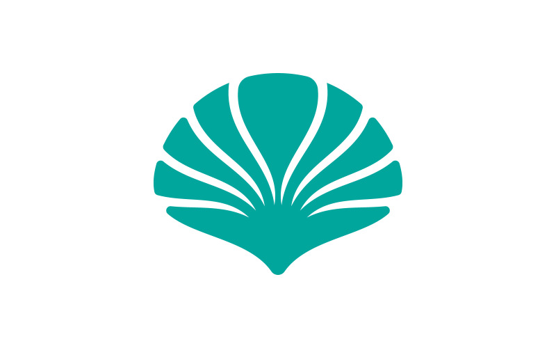 Shell sterk concept logo illustratie ontwerp sjabloon v.10