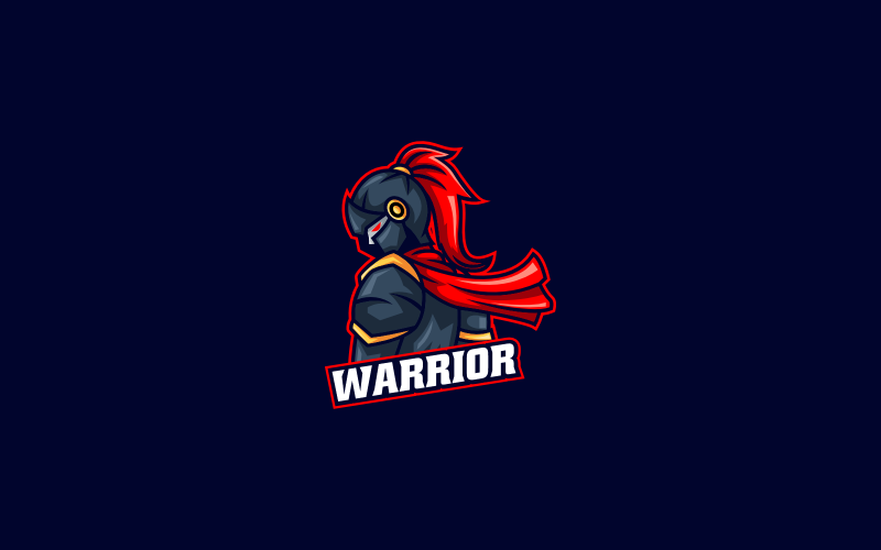 勇士电子竞技和运动标志