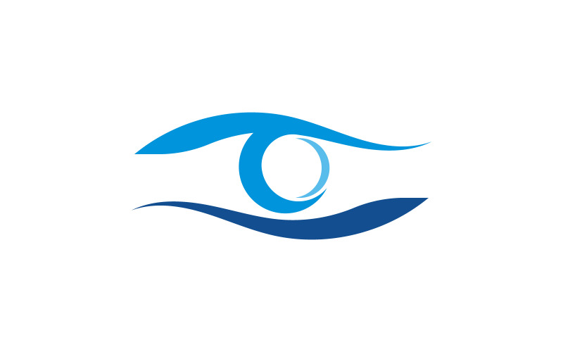 Branding Identity Corporate Health Oogzorg vector Logo ontwerp v.46