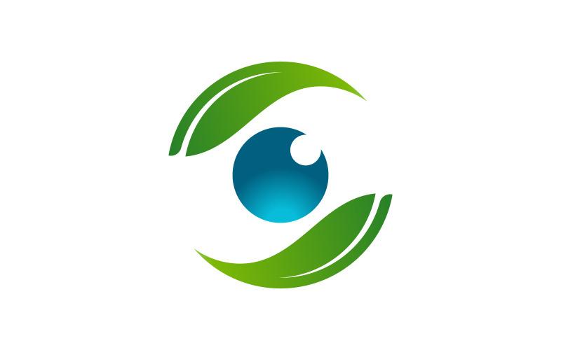 Identité de marque Entreprise Santé Soins oculaires vecteur Logo design v.72