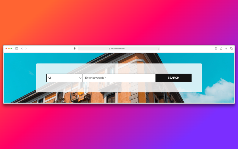 Formulário de pesquisa - Seção Shopify responsiva