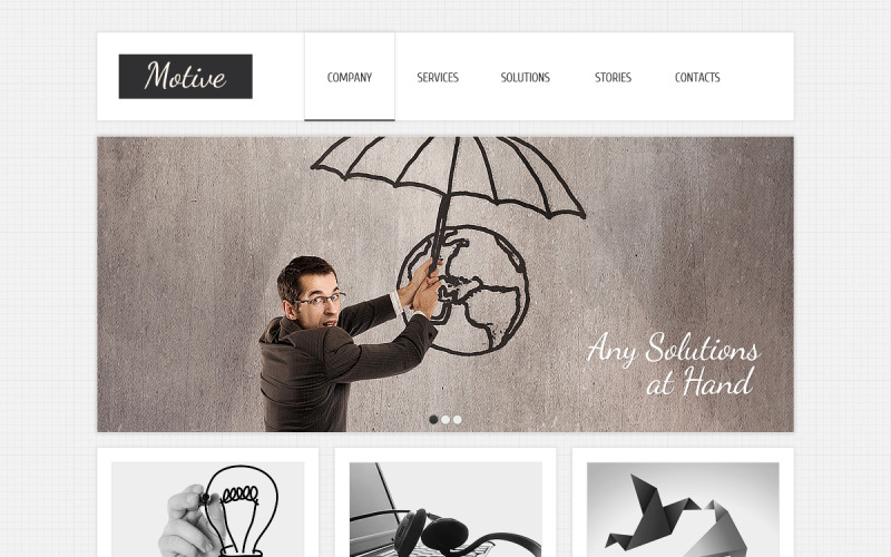 бухгалтерский сайт drupal шаблон