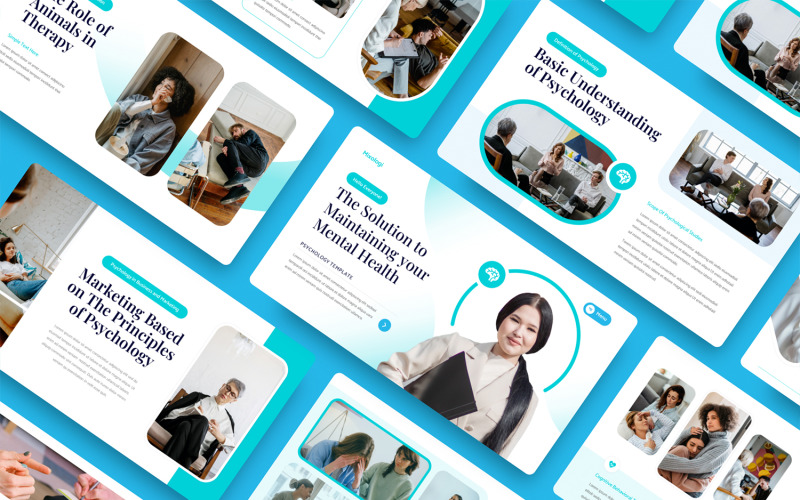 Mixologi - Modello di presentazione di Google sulla psicologia