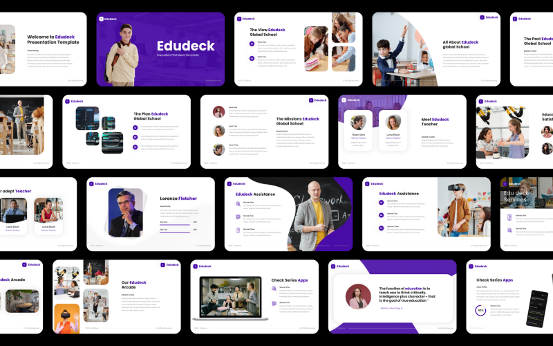 Edudeck - 教育 Powerpoint 演示文稿