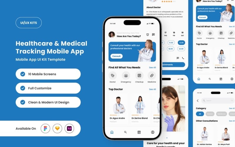 Biyoh - Sjukvård och medicinsk Tracker Mobile App