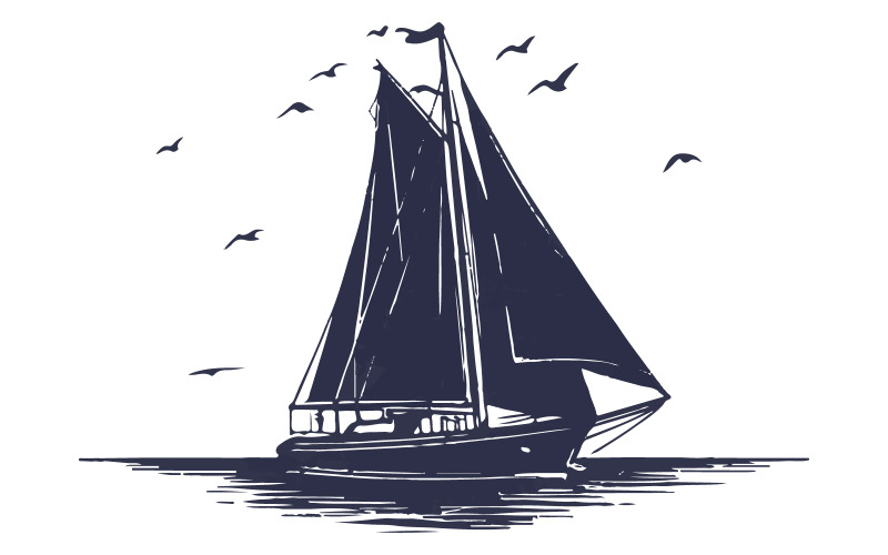 Een bord vector kunst illustratie