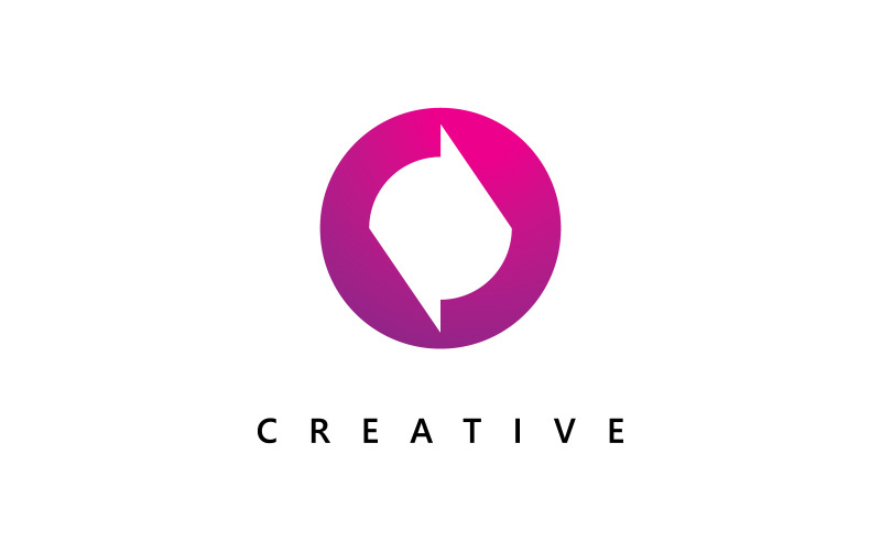 Letter O logo vector sjabloon, Creatief O Letter initiaal logo ontwerp 1