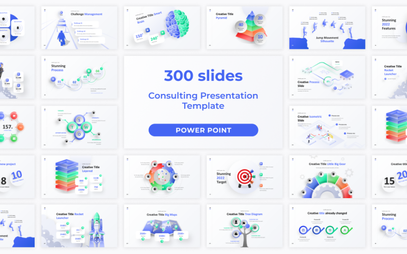 Modello di presentazione PowerPoint per consulenza