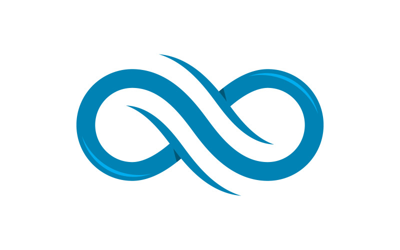 Иллюстрация векторной иконки Infinity Loop motion, версия 1