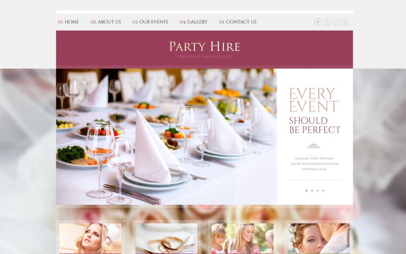 Event Planner Responsive Website Template Free Download Download Event Planner Responsive Website Template