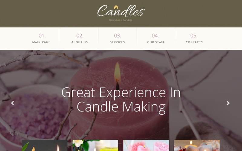 Gifts Responsive Website Template