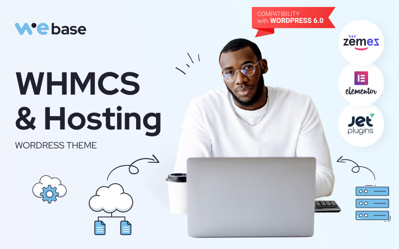 Webase - WordPress šablona pro poskytovatele WHMCS a webhosting