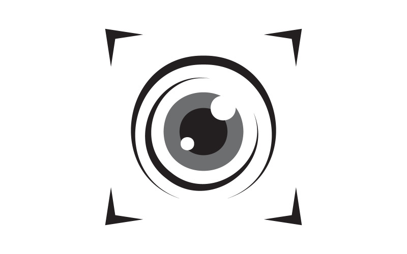 Focus pictogram vector illustratie ontwerp Logo sjabloon v.11