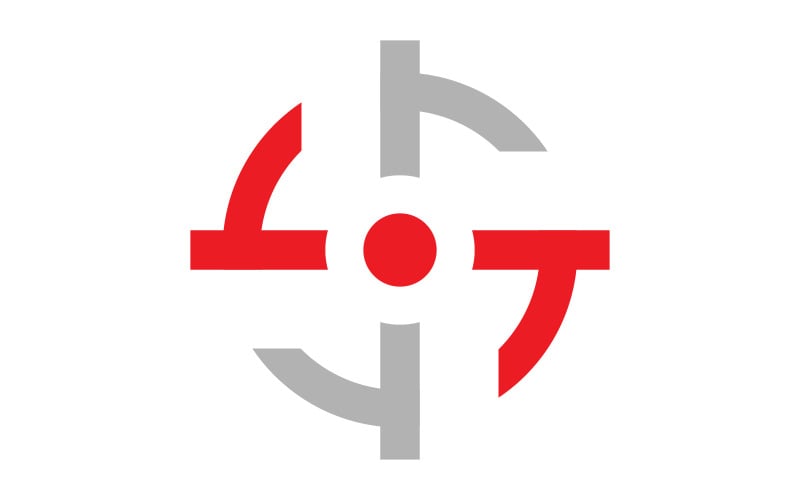 Focus pictogram vector illustratie ontwerp Logo sjabloon v.18