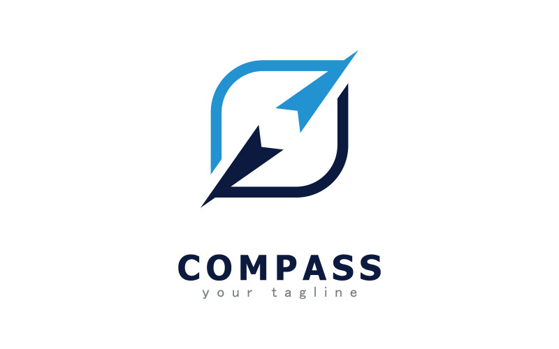 Дизайн логотипу Compass Creative Concept 2