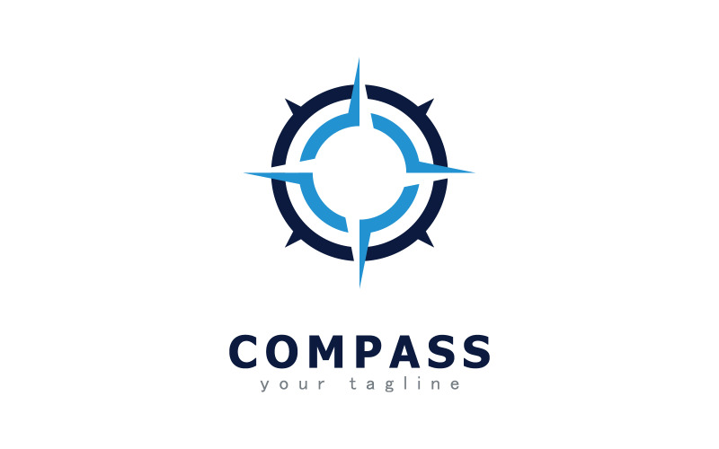Дизайн логотипу Compass Creative Concept 4