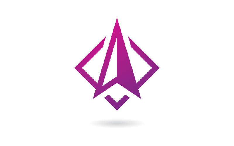Progettazione del logo del concetto creativo Compass 0