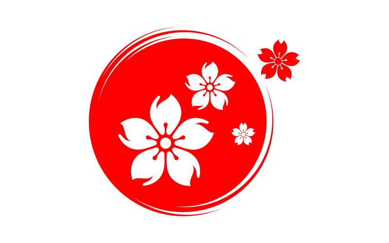 Tour och resor Japan element Vector icon Logo design v.5