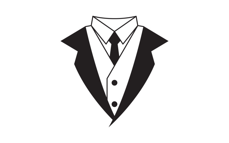 Smoking muž exkluzivní šablona vektorové ikony ilustrace design v.16