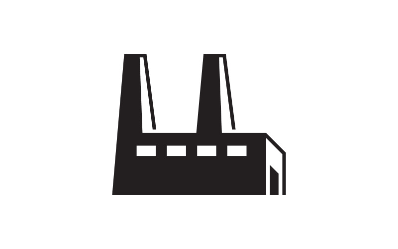 Modèle d'illustration de conception d'icône vectorielle de l'industrie des engrenages v.3