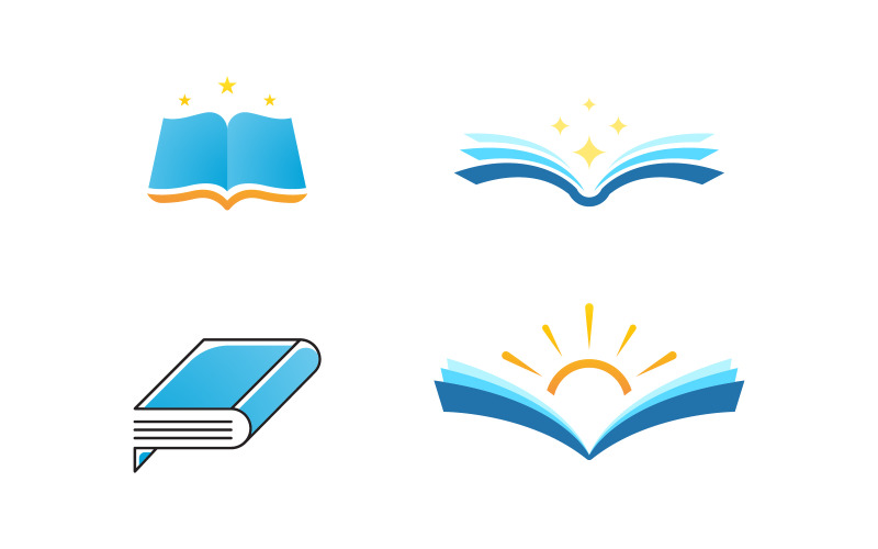 Освітня школа шаблон векторної icon ілюстрація дизайн v.17