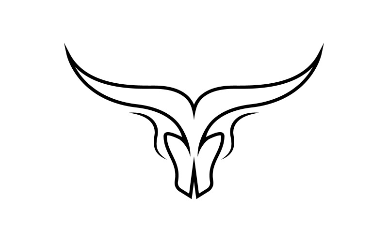 Taurus Logo vector icon illustration design template v.35