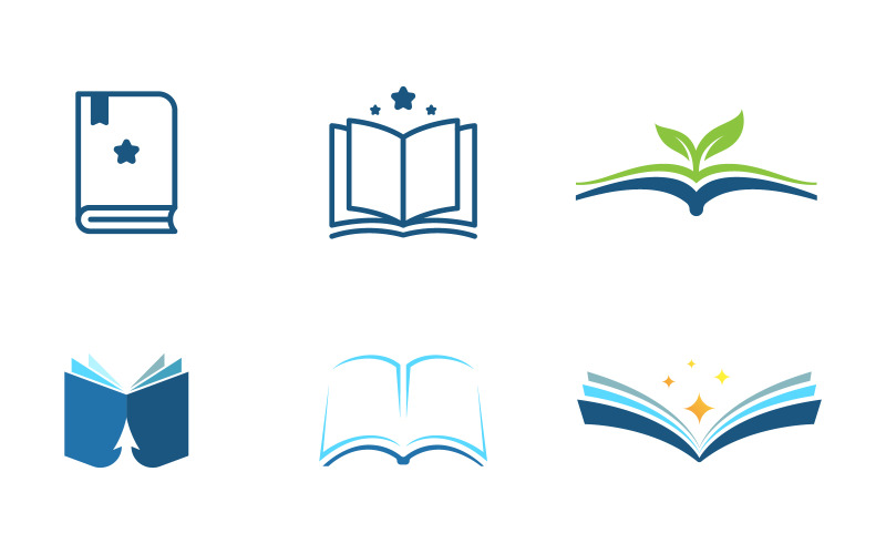 Utbildning skola mall vektor ikon illustration design v.14