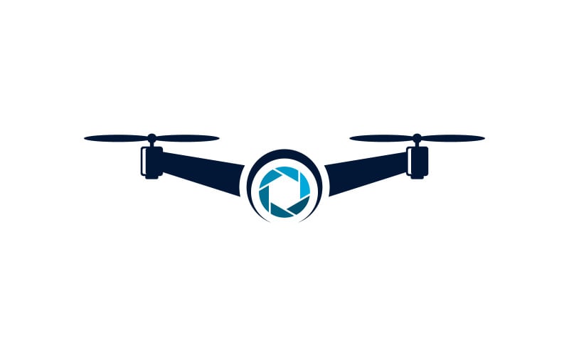 Drone Technology vector icoon ontwerp illustratie sjabloon v.5