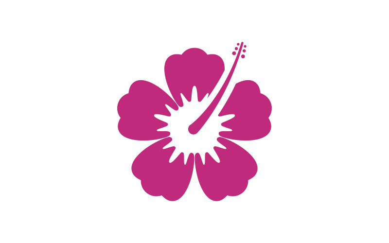 Skönhet blomma vektor ikon designmall illustration v.18