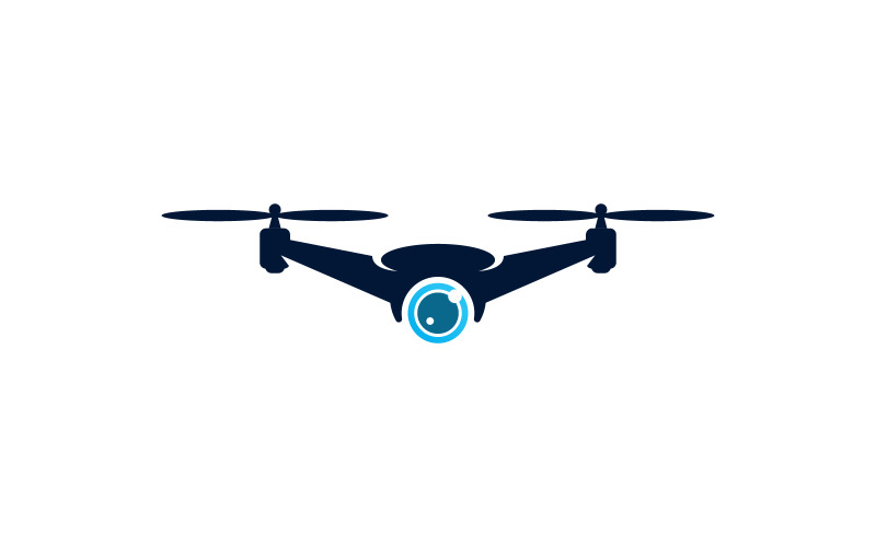 Technologie dronu vektorové ikony design ilustrace šablona v.6