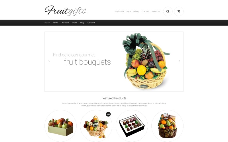 подарки отзывчивая тема woocommerce