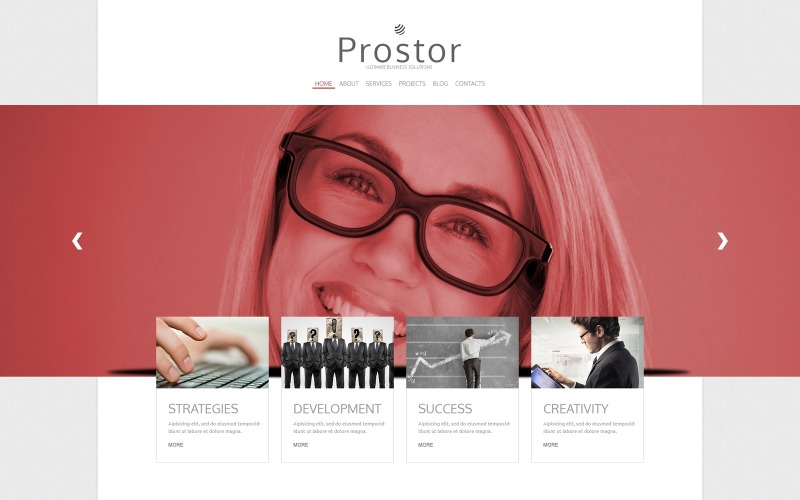 Startup'lar için Pro Solutions Joomla Şablon