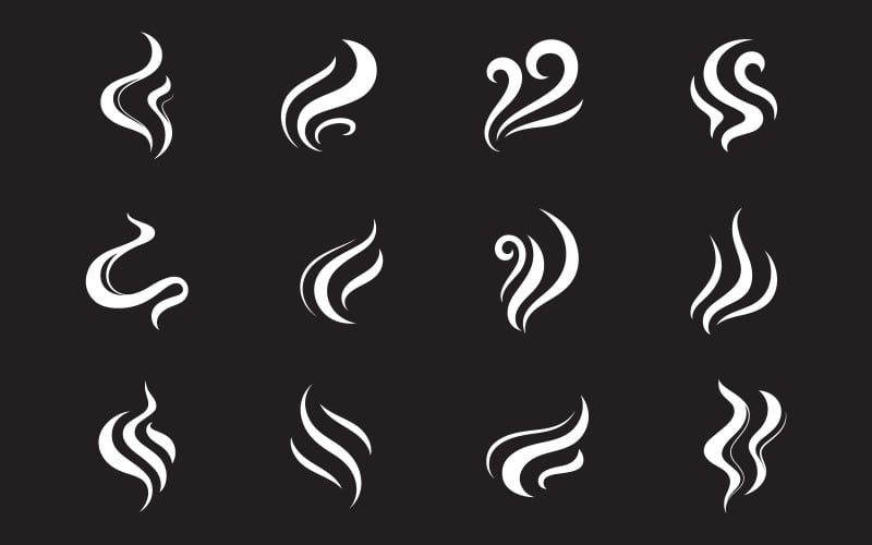 Rook Vector pictogram ontwerp illustratie Template v.3