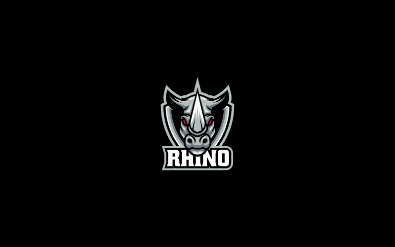 Rhino E-Sport A Sportovní Logo