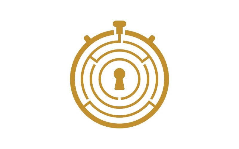 Sleutelpictogram vectorillustratie logo sjabloon v.1