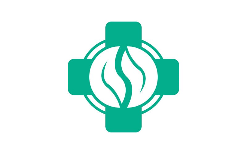 Health Medical element icon logo illustration template vector v.20