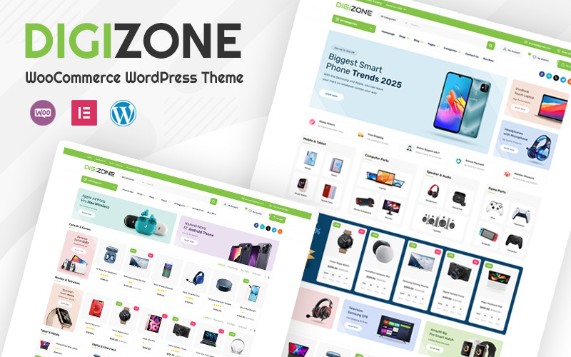 DigiZone - тема WooCommerce WordPress