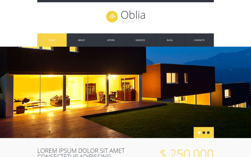 dream house bureau wordpress тема