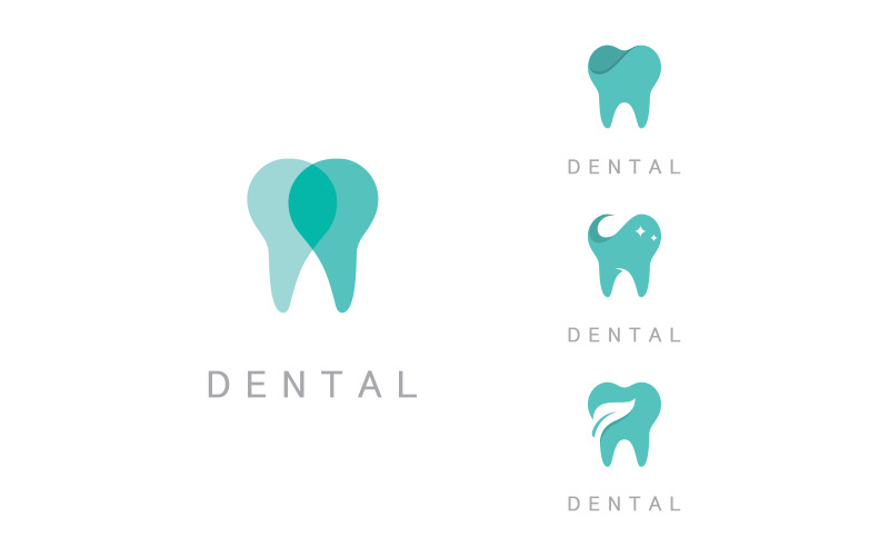 Logo clinica odontoiatrica. dentista e salute della bocca. Illustrazione per la tua attività 15