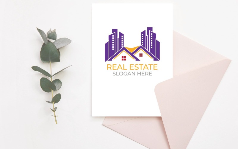 Real Estate logotyp designmall