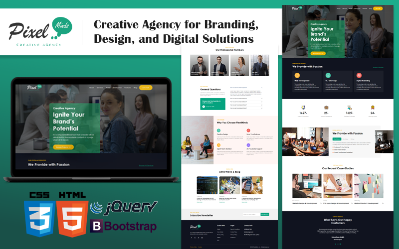 PixelMinds | Kreativagentur für Branding, Design und digitale Lösungen