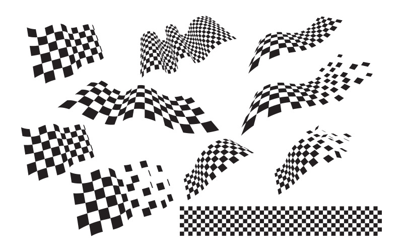 Race flagga ikon, enkel design illustration Logo vektor v.15