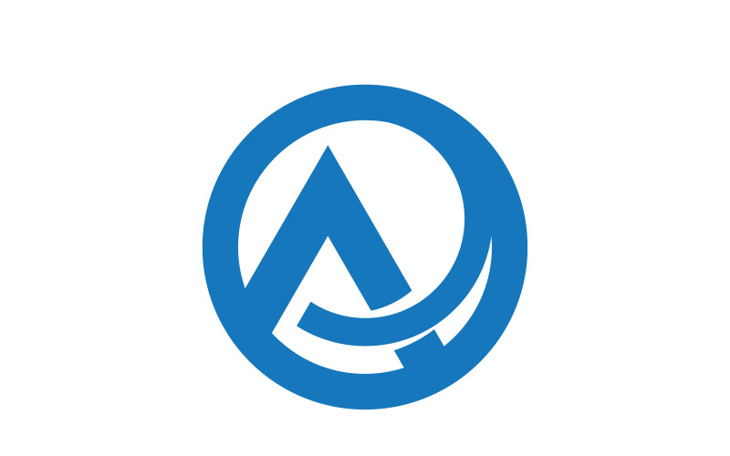 A Letter Concept Logo Business designmall v.2