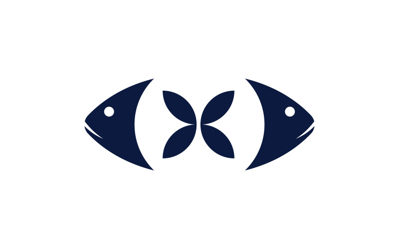 Vislogo-pictogramontwerp vector 9